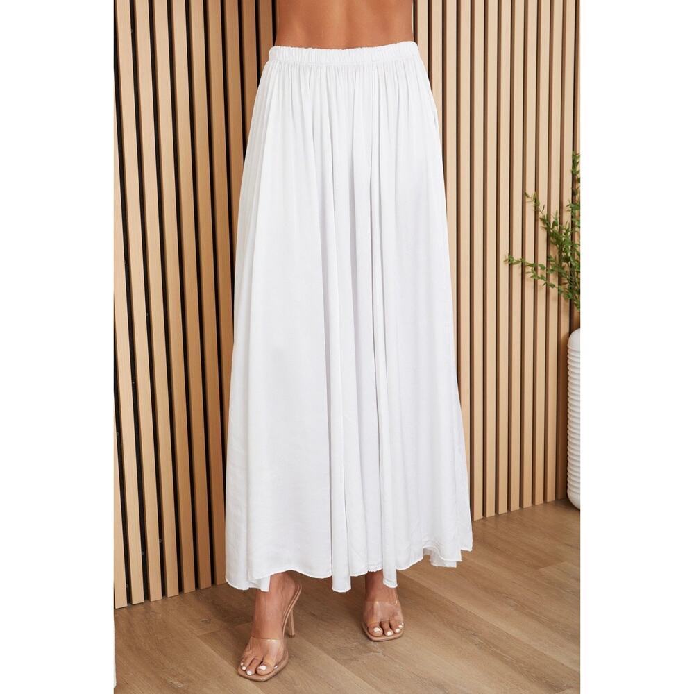 Silky Maxi Skirt